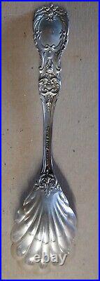 1907 Reed & Barton Francis I Sterling CLAM SHELL SPOON Eagle-R-Lion