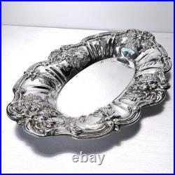 1954 Reed & Barton Francis I Sterling Silver Bread Dish (X568) Freshly Polished