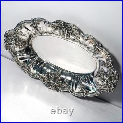 1954 Reed & Barton Francis I Sterling Silver Bread Dish (X568) Freshly Polished