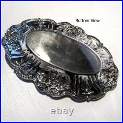 1954 Reed & Barton Francis I Sterling Silver Bread Dish (X568) Freshly Polished