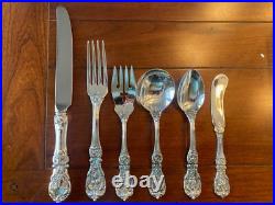 1st Edition Old Mark 6 Pc Place Setting Reed & Barton Francis I Sterling Patent