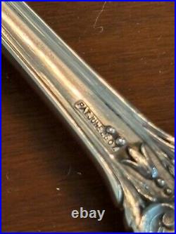 1st Edition Old Mark 6 Pc Place Setting Reed & Barton Francis I Sterling Patent