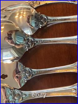 1st Edition Old Mark 6 Pc Place Setting Reed & Barton Francis I Sterling Patent