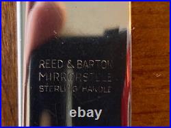 1st Edition Old Mark 6 Pc Place Setting Reed & Barton Francis I Sterling Patent