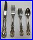 2 4 piece FRANCIS 1 Reed & Barton Sterling Silver Place Settings Set 8 pcs