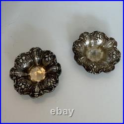 2 Francis I Nut Cups Dishes X569 Reed & Barton Sterling Silver Stacking