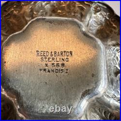 2 Francis I Nut Cups Dishes X569 Reed & Barton Sterling Silver Stacking