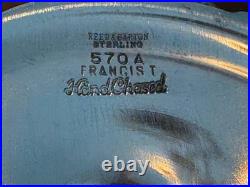 2 Rare Mint Reed & Barton Francis I Sterling Silver Goblets Cups Wine Water 570a
