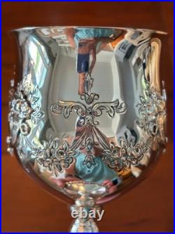 2 Rare Mint Reed & Barton Francis I Sterling Silver Goblets Cups Wine Water 570a