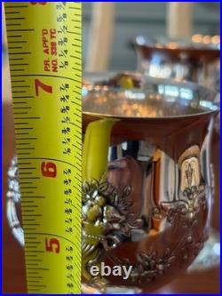 2 Rare Mint Reed & Barton Francis I Sterling Silver Goblets Cups Wine Water 570a