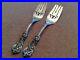2 Reed And Barton Francis 1st Serving Forks No Monogram Sterling Silver