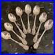 2 Reed & Barton 6 5/8 Oval Place Soup Spoon Francis I Sterling Silver Flatware