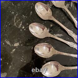 2 Reed & Barton 6 5/8 Oval Place Soup Spoon Francis I Sterling Silver Flatware