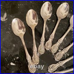 2 Reed & Barton 6 5/8 Oval Place Soup Spoon Francis I Sterling Silver Flatware
