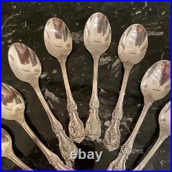2 Reed & Barton 6 5/8 Oval Place Soup Spoon Francis I Sterling Silver Flatware