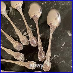 2 Reed & Barton 6 5/8 Oval Place Soup Spoon Francis I Sterling Silver Flatware