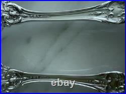 2 Reed & Barton FRANCIS I Sterling Silver Salad Forks Old Mark Mono G. 74 Grams