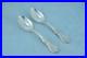 2 Reed & Barton Francis I Sterling 4-1/4 Demitasse Spoons New Mark No Monogram