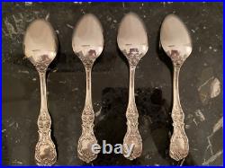 2 Reed & Barton Francis I Sterling Dessert/oval Soup Spoon7 1/4 Silver Flatware