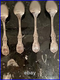 2 Reed & Barton Francis I Sterling Dessert/oval Soup Spoon7 1/4 Silver Flatware