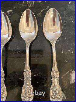 2 Reed & Barton Francis I Sterling Dessert/oval Soup Spoon7 1/4 Silver Flatware