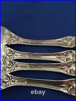 2 Reed & Barton Francis I Sterling Silver 7-1/8 Dinner Lunch Forks NO Mono