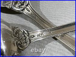 2 Reed & Barton Francis I Sterling Silver Serving Spoons Old Mark