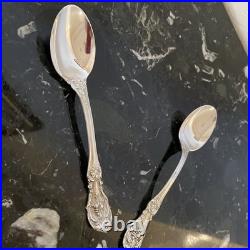 2 Reed&barton Francis I Oval Place Soup Spoon 6 5/8sterling Silver Flatware Set