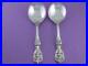 2 Sterling REED & BARTON Cream Soup Spoons FRANCIS I 1907 old mark no mono