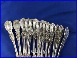 2 TWO Reed & Barton Francis I Old Marks Pat Sterling Gold Ice Cream Fork Mono
