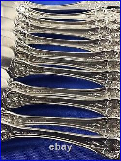 2 TWO Reed & Barton Francis I Old Marks Pat Sterling Ice Cream Forks Mono G