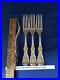 2 TWO Reed & Barton Francis I Old Marks Patent Sterling 7-3/4 Dinner Fork Mono