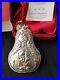 2009 Reed & Barton Sterling Silver Christmas Ornament Francis Edition Pear 12th
