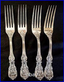 24 Pc. Set Francis I Sterling Silver Reed & Barton Knives Spoons Forks 1363 gms