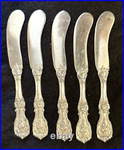 24 Pc. Set Francis I Sterling Silver Reed & Barton Knives Spoons Forks 1363 gms