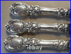 (3) 1907 Reed & Barton Francis I Sterling Butter Knife 9.5 238.4g