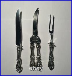 3 Pc Steak Carving Set, Francis I By Reed & Barton LM67