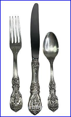3 Piece FRANCIS 1 Reed & Barton Sterling Silver Place Setting Fork Spoon Knife