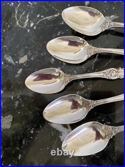 3 Rare Reed & Barton Francis I Om+pat+date+h Tea Spoon Sterling Silver Flatware