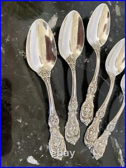 3 Rare Reed & Barton Francis I Om+pat+date+h Tea Spoon Sterling Silver Flatware