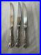 (3) Reed & Barton Beveled 9 5/8 FRANCIS I STERLING SILVER KNIVES withMono