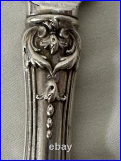 (3) Reed & Barton Beveled 9 5/8 FRANCIS I STERLING SILVER KNIVES withMono