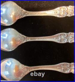 3 Reed & Barton Francis I Sterling Silver 5-7/8 Teaspoon, No Monogram 117.9 g