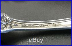 4 7 1/4 FRANCIS REED & BARTON OVAL SOUP SPOON & 1 Demitasse STERLING SILVER