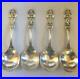 4 Francis 1st Cream Soup Spoons By Reed & Barton Sterling Silver 5-7/8 Inch