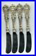 4 Francis 1st Paddle Butter Knives Reed & Barton Sterling Silver Handled 6-1/4 I