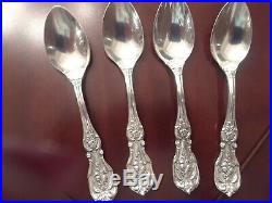 4 Francis I Sterling Silver Teaspoons Spoon by Reed and Barton NEW