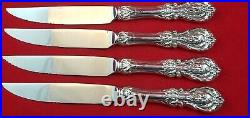 4 Francis I by Reed & Barton Sterling Silver Steak Knives Custom Made 13238