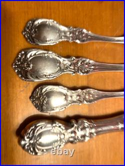 4 Pc Place Setting Reed & Barton Francis I Sterling Silver