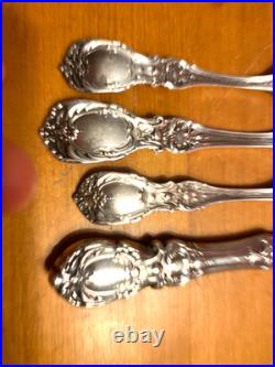 4 Pc Place Setting Reed & Barton Francis I Sterling Silver